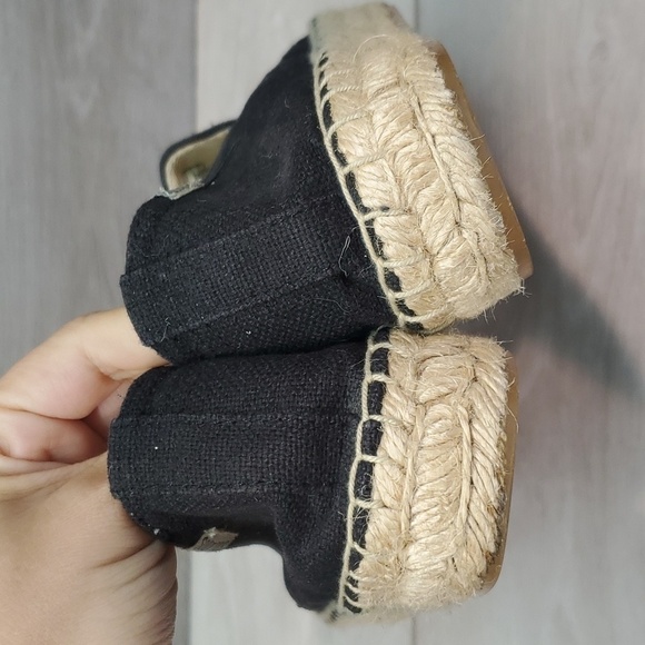 Anthropologie Soludos Womens Espadrille Platform Loafers slip on shoes sz 8.5 - Picture 7 of 11